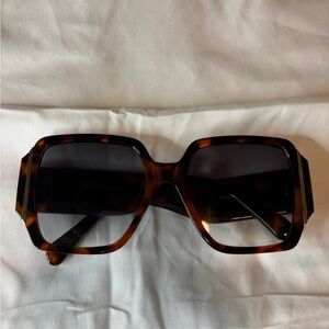 Women animal print shades